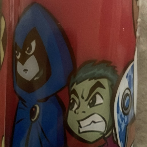 Teen Titans Tumbler. Stainless Steel Vacuum Tumbler With Sliding Lid - Picture 14 of 14